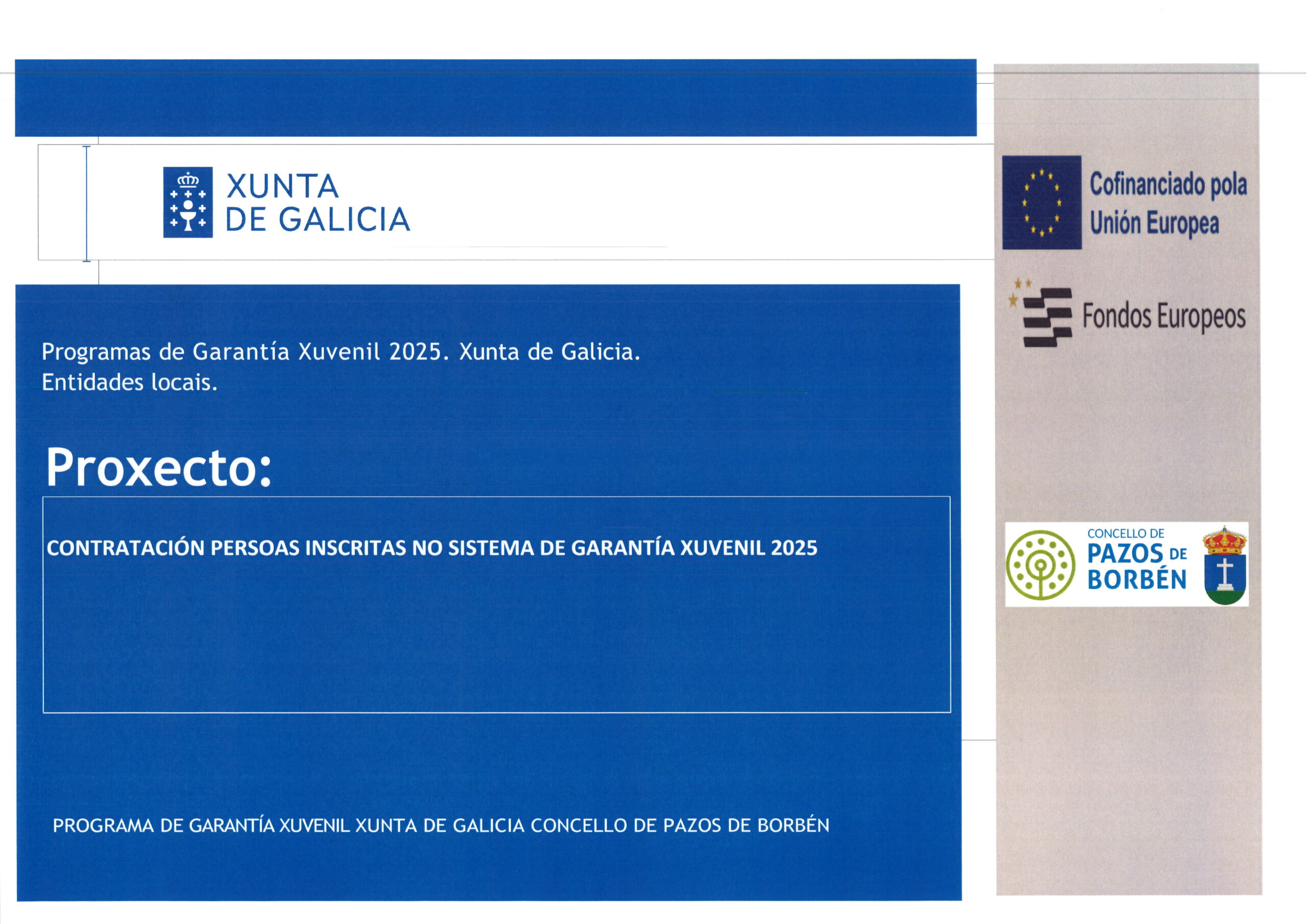 Subvencionado pola Consellería de Emprego, Comercio e Emigración